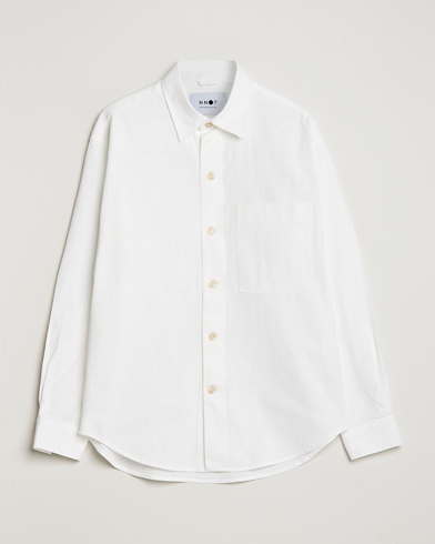 Mies |  | NN07 | Adwin Cotton Pocket Shirt Off White
