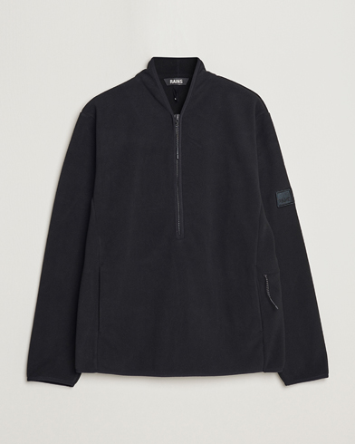 Mies |  | RAINS | Fleece Half-Zip Pullover Black