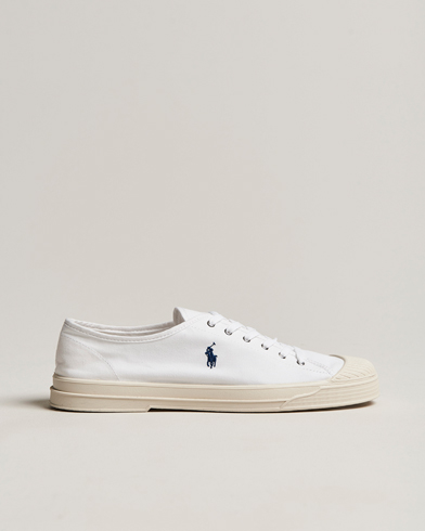 Mies | Valkoiset tennarit | Polo Ralph Lauren | Paloma Canvas Sneaker White/Navy