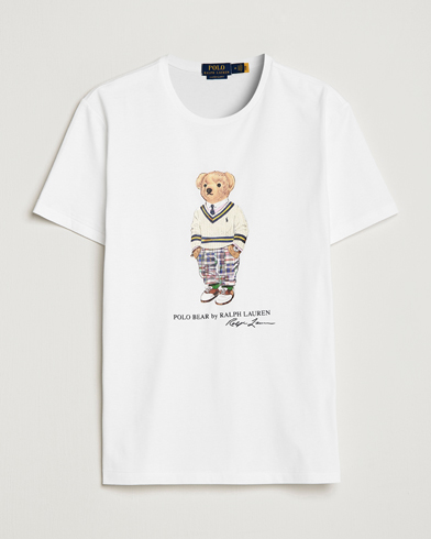Mies |  | Polo Ralph Lauren | Printed Heritage Bear Crew Neck T-Shirt White