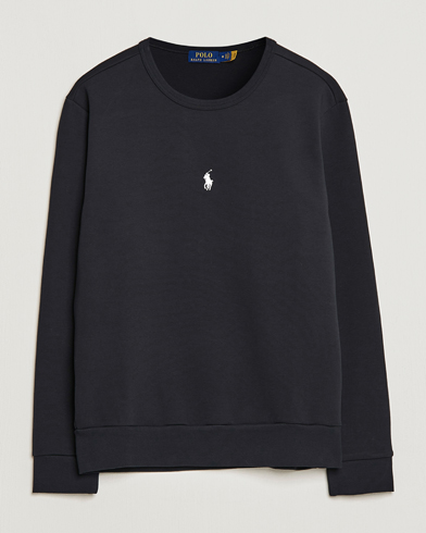 Mies | Collegepuserot | Polo Ralph Lauren | Double Knit Center Logo Sweatshirt Black