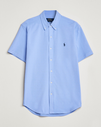 Mies |  | Polo Ralph Lauren | Featherweight Mesh Short Sleeve Shirt Lafayette Blue