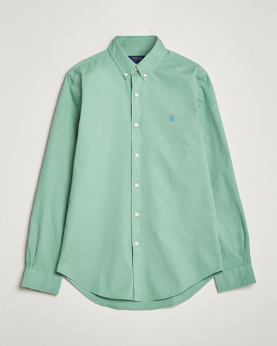 Mies |  | Polo Ralph Lauren | Slim Fit Twill Shirt Faded Mint