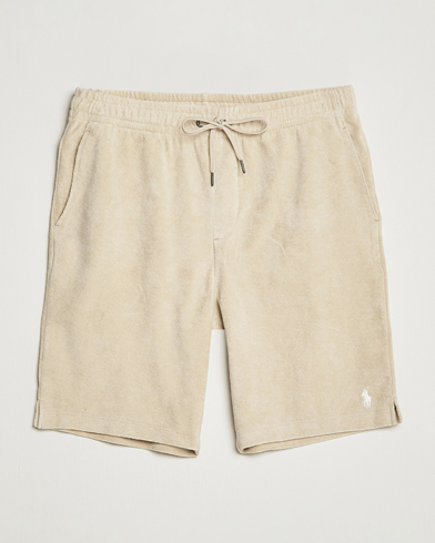 Mies |  | Polo Ralph Lauren | Cotton Terry Drawstring Shorts Spring Beige