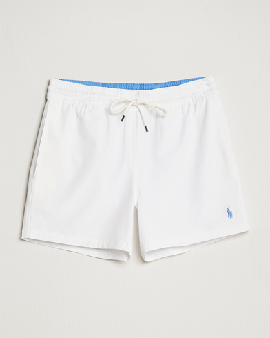 Mies | Uimahousut | Polo Ralph Lauren | Recycled Slim Traveler Swimshorts White
