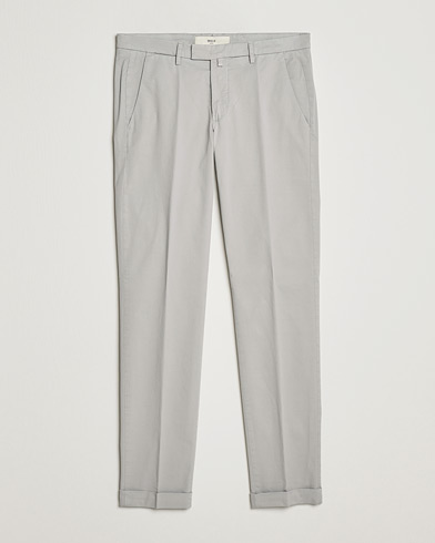 Mies | Chinot | Briglia 1949 | Slim Fit Cotton Chinos Grey