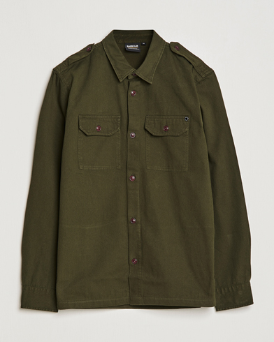 Mies |  | Barbour International | Abbe Cotton Overshirt Forrest Green