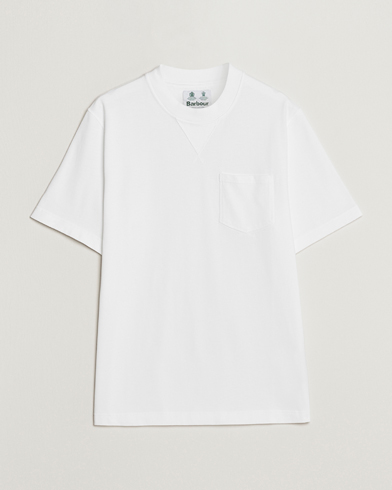 Mies |  | Barbour White Label | Williams Heavy Pocket T-Shirt White