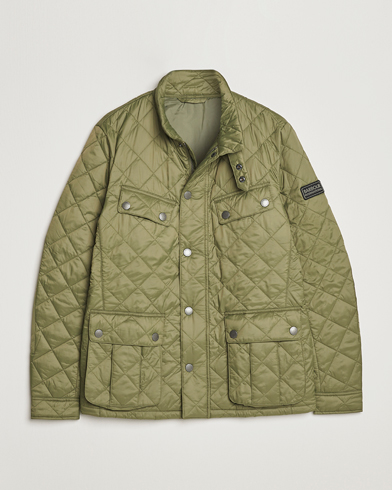 Mies |  | Barbour International | Ariel Quilted Jacket Light Moss