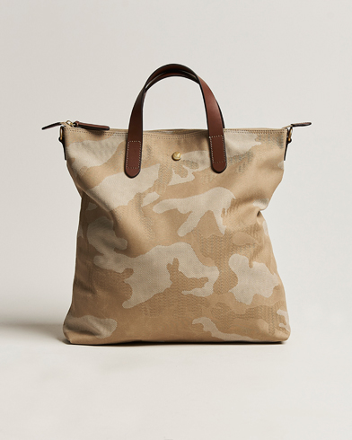 Mies | Tote-laukut | Mismo | M/S Canvas Shopper Shades of Dune/Cuoio