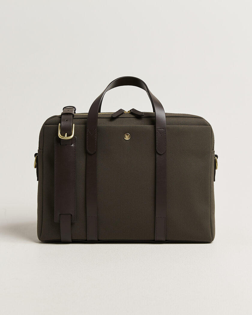 Mismo MismoM/S Endeavour BriefcaseArmy/Dark Brown – Ruskea