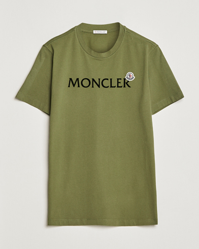 Mies | Moncler | Moncler | Lettering T-Shirt Military Green