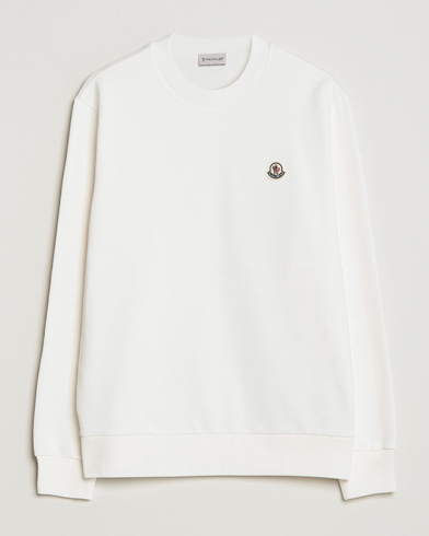 Mies |  | Moncler | Logo Patch Sweatshirt White
