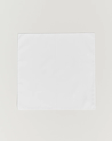 Mies |  | BOSS | Cotton Pocket Square White