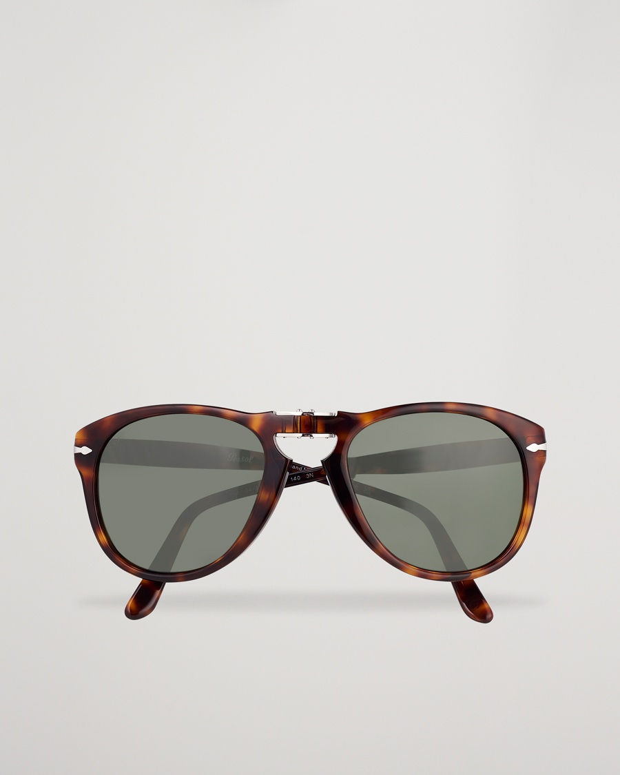Persol 0PO0714 Sunglasses Havana/Green – Vihreä