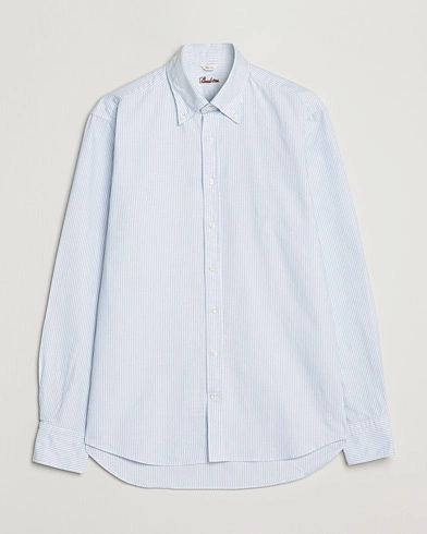 Mies | Stenströms | Stenströms | Fitted Body Oxford Shirt Blue/White