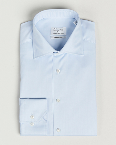 Mies |  | Stenströms | Slimline X-Long Sleeve Shirt Light Blue