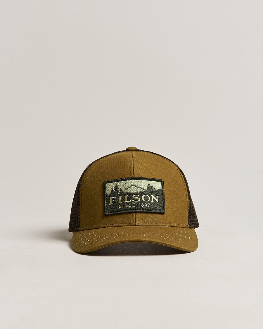 Filson Logger Mesh Cap Dark Tan – Ruskea