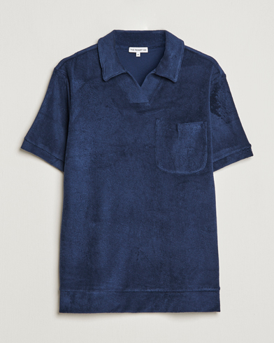 Mies | The Resort Co | The Resort Co | Terry Polo Shirt Navy
