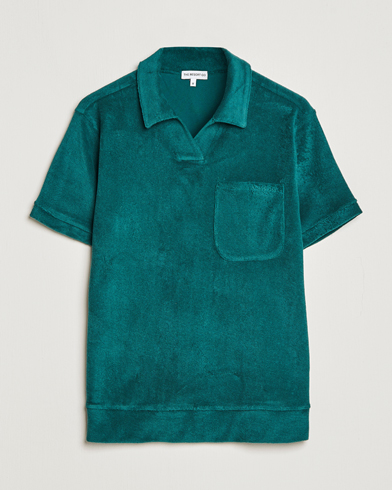 Mies |  | The Resort Co | Terry Polo Shirt Emerald Green