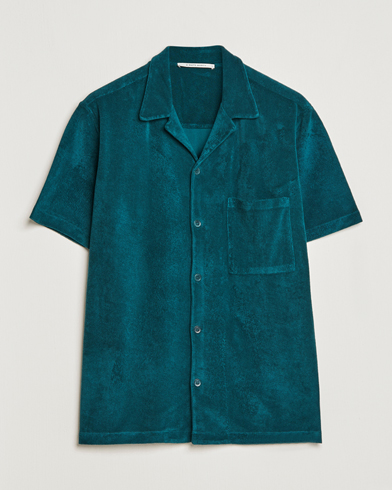 Mies | Rennot | A Day's March | Yamu Short Sleeve Terry Shirt Teal