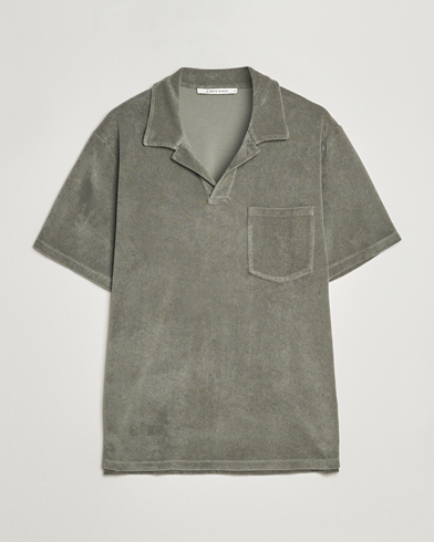 Mies | Terry | A Day's March | Terry Polo Dusty Green