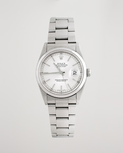 Mies | Pre-Owned & Vintage Watches | Rolex Pre-Owned | Datejust 16200 Oyster Perpetual Steel Silver