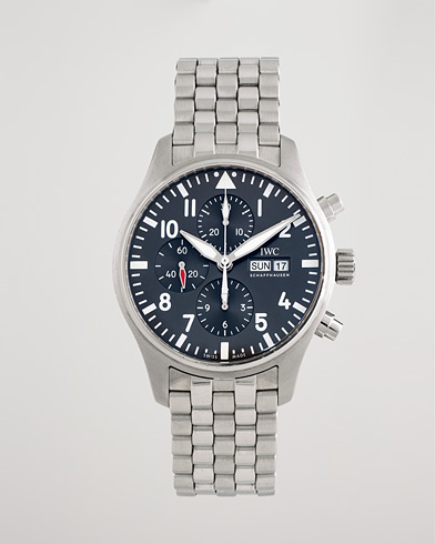 Mies | Pre-Owned & Vintage Watches | IWC Pre-Owned | Spitfire Chronograph IW377719 Steel Grey
