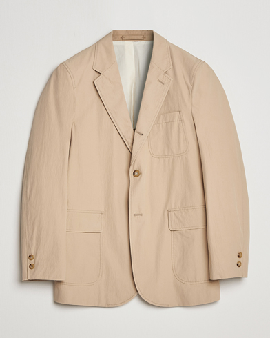 Mies | Preppy Authentic | BEAMS PLUS | Comfort Cloth Travel Jacket Beige