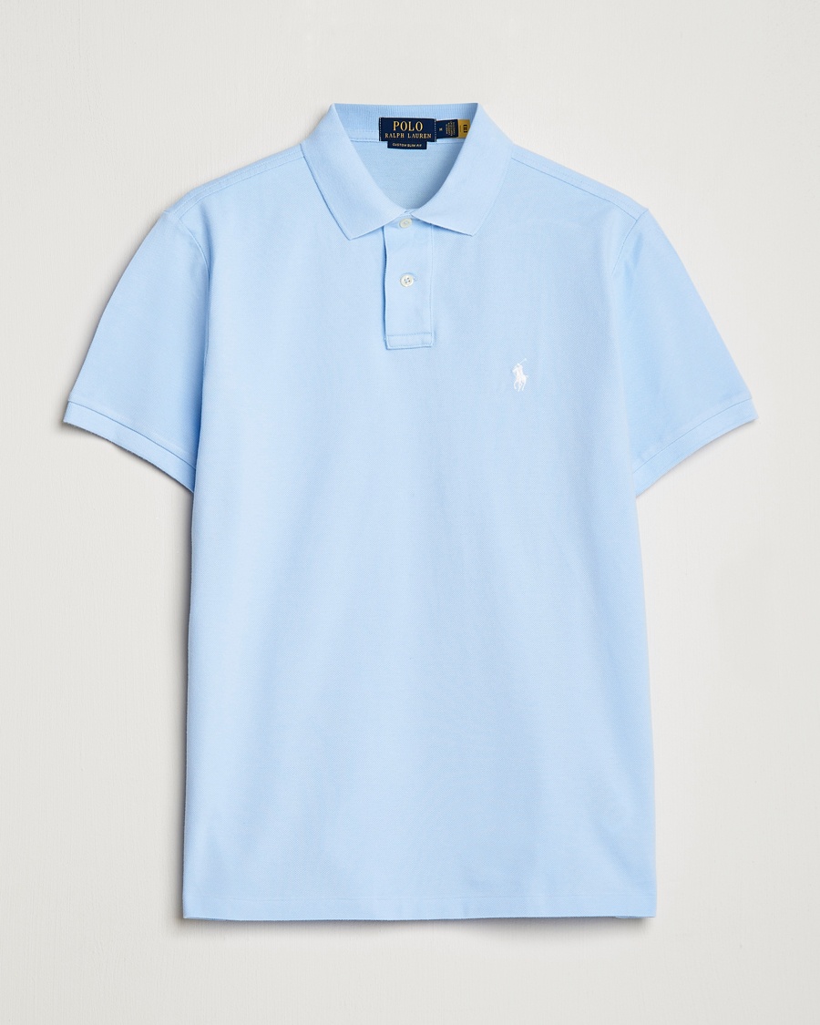 Polo Ralph Lauren Custom Slim Fit Polo Office Blue – Sininen
