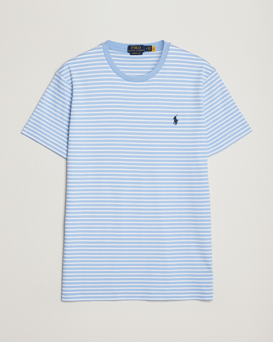 Mies |  | Polo Ralph Lauren | Luxury Pima Cotton Striped T-shirt Blue/White