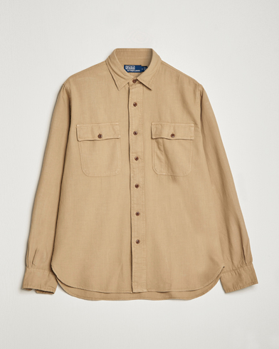 Mies | World of Ralph Lauren | Polo Ralph Lauren | Cotton Overshirt Vintage Khaki