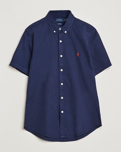 Mies |  | Polo Ralph Lauren | Twill Short Sleeve Shirt Newport Navy