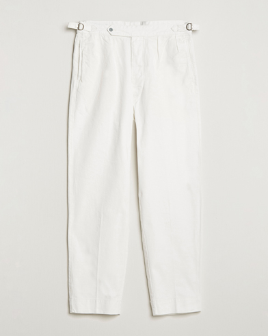 Mies |  | Polo Ralph Lauren | Rustic Twill Officer Trousers Deckwash White