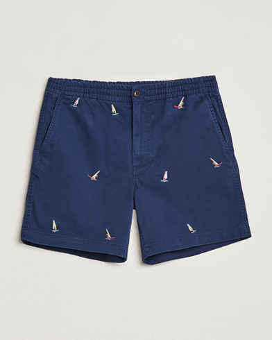 Mies |  | Polo Ralph Lauren | Prepster Printed Twill Drawstring Shorts Navy