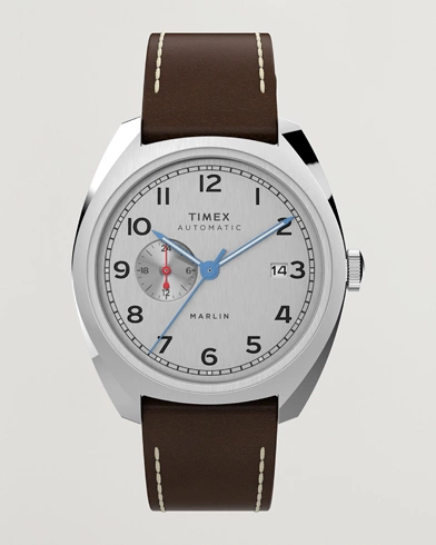 Mies |  | Timex | Marlin Automatic 39mm Silver Dial