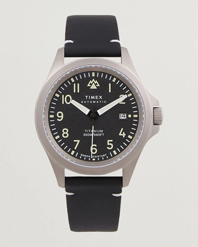 Mies |  | Timex | Expedition North Automatic Titanium 41mm Black Dial