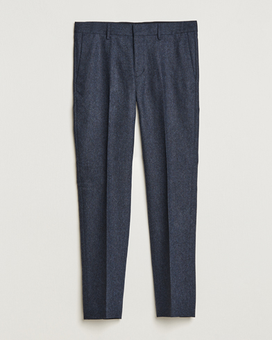 Mies |  | Tiger of Sweden | Tenutas Brushed Wool Trousers Midnight Blue