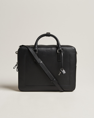 Mies | Salkut | Tiger of Sweden | Bowe Leather Briefcase Black
