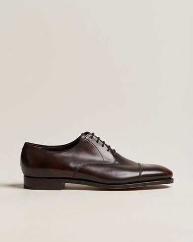 Mies | Oxford-kengät | John Lobb | City II Oxford Dark Brown Calf