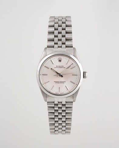 Mies |  | Rolex Pre-Owned | Oyster Perpetual 1002 Steel Silver