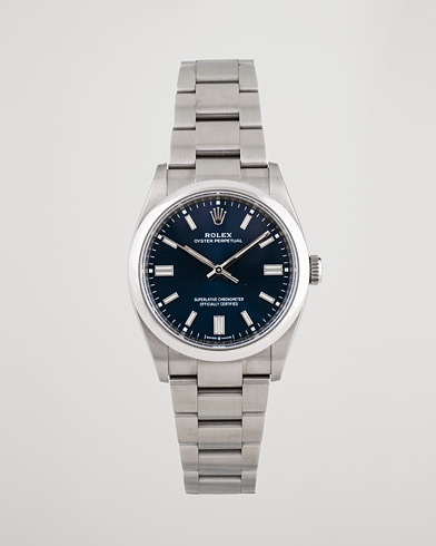 Mies |  | Rolex Pre-Owned | Oyster Perpetual 36 126000 Steel Blue