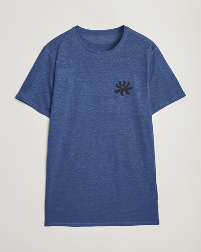 Mies |  | District Vision | Suhka Hemp Short Sleeve T-Shirt Ocean Blue