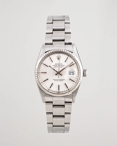 Mies |  | Rolex Pre-Owned | Datejust 16014 Oyster Perpetual Steel Silver Steel Silver