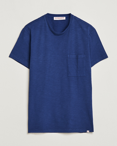 Mies |  | Orlebar Brown | OB Classic Garment Dyed Cotton T-Shirt Lagoon Blue