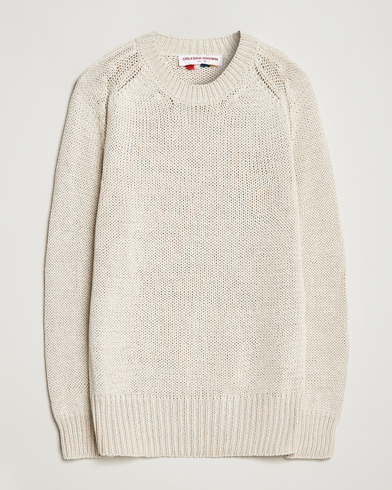 Mies |  | Orlebar Brown | Lippen Organic Cotton Sweatshirt White Sand