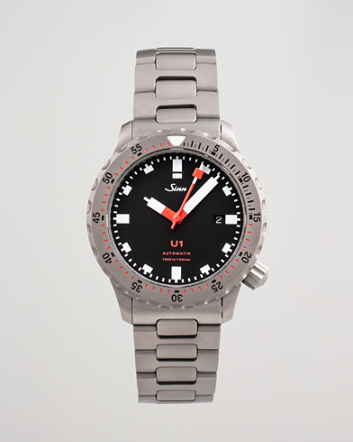 Mies | Pre-Owned & Vintage Watches | Sinn Pre-Owned | Diving U1 1010.010 Steel Black