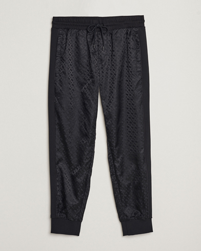 Mies | Rennot housut | BOSS BLACK | Lamont Monogram Sweatpants Black