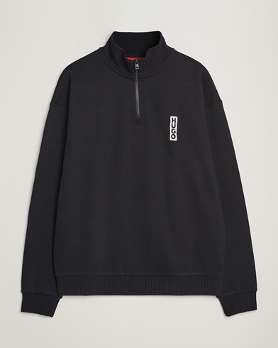 Mies |  | HUGO | Dutzagata Logo Half Zip Sweater Black
