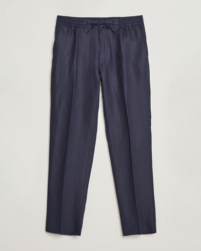 Mies |  | J.Lindeberg | Baron Tencel/Linen Trousers Navy